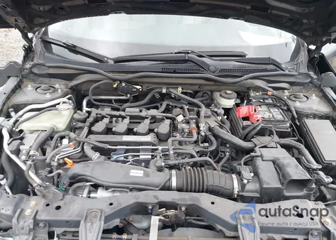 2018 Honda Civic Ex-T from USA, damaged, VIN JHMFC1F39JX022630